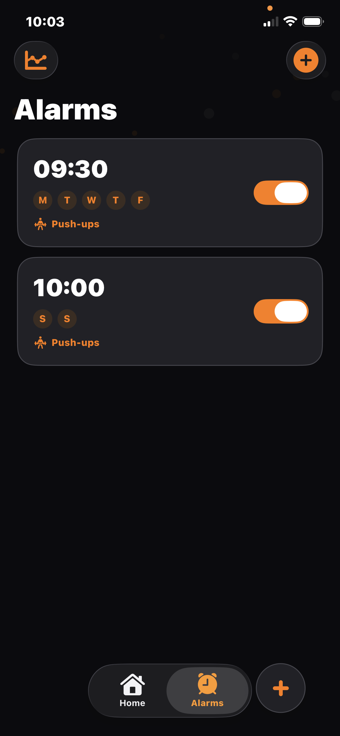 Alarms
